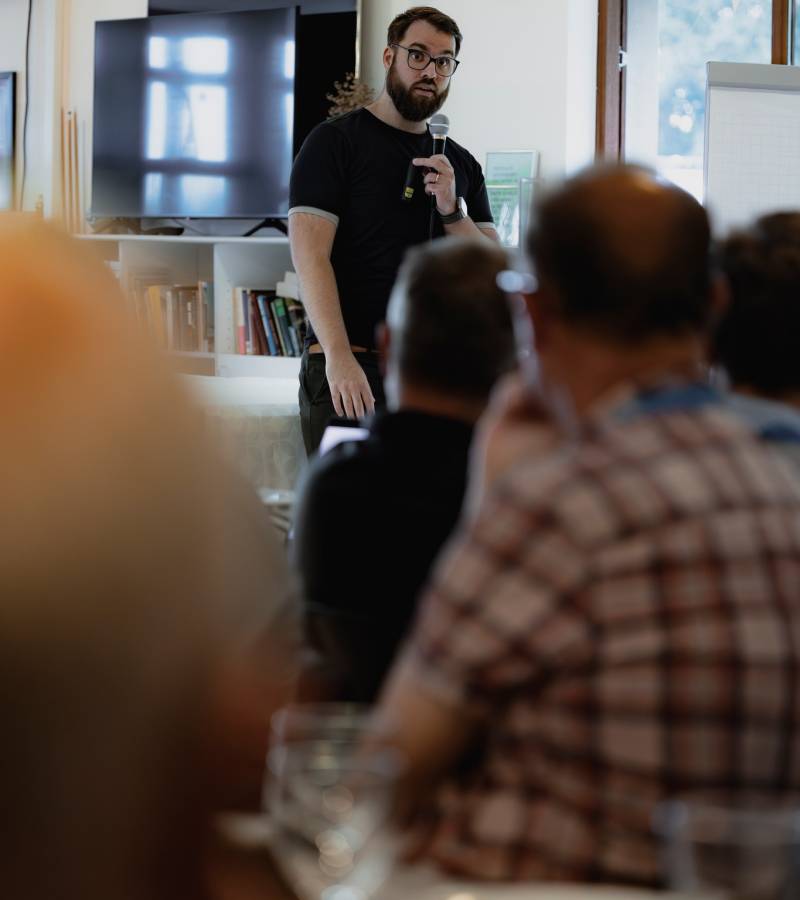 Medlemmer fra Nordøstfyns Erhvervsråd til netværk og arrangement i foreningen.